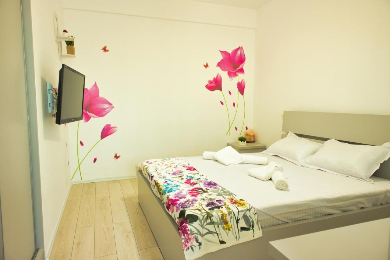 Cozy Flowers Studio - Fast Wi-Fi & Washer-Dryer Braşov Exteriör bild